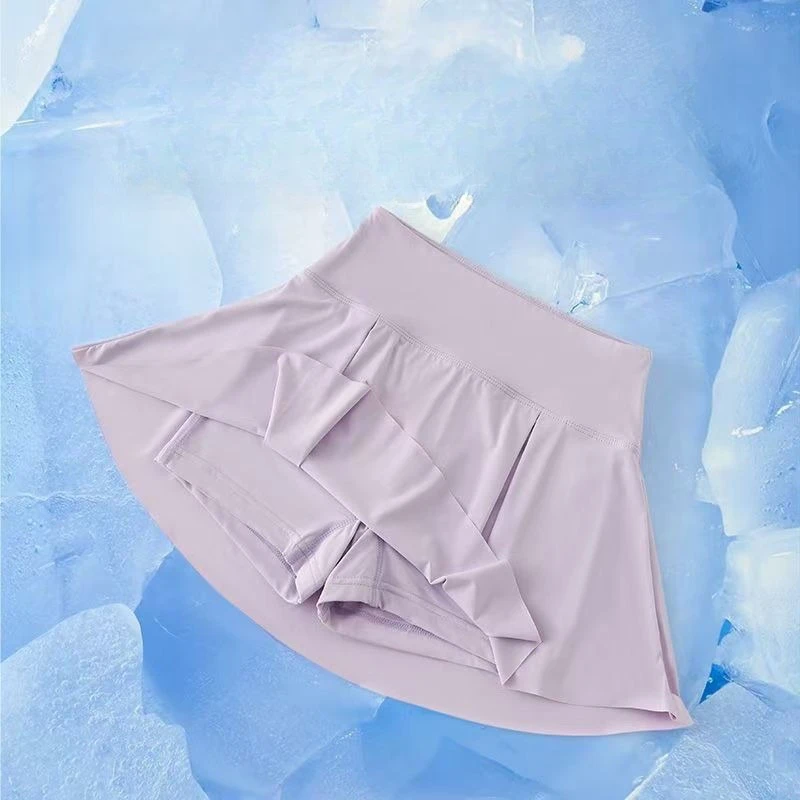 

Летняя быстросохнущая одежда, теннисные юбки для девочек-подростков, детская плиссированная юбка для девочек, шорты, новинка 2023 года, модная детская спортивная юбка