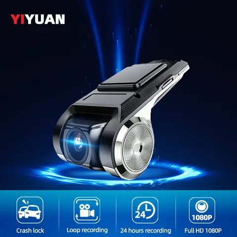 ADAS DVR For Car DVD Android Player Navigation Full HD Car DVR USB ADAS Dash Cam Head Unit Auto Audio Voice Alarm LDWS G-Shock