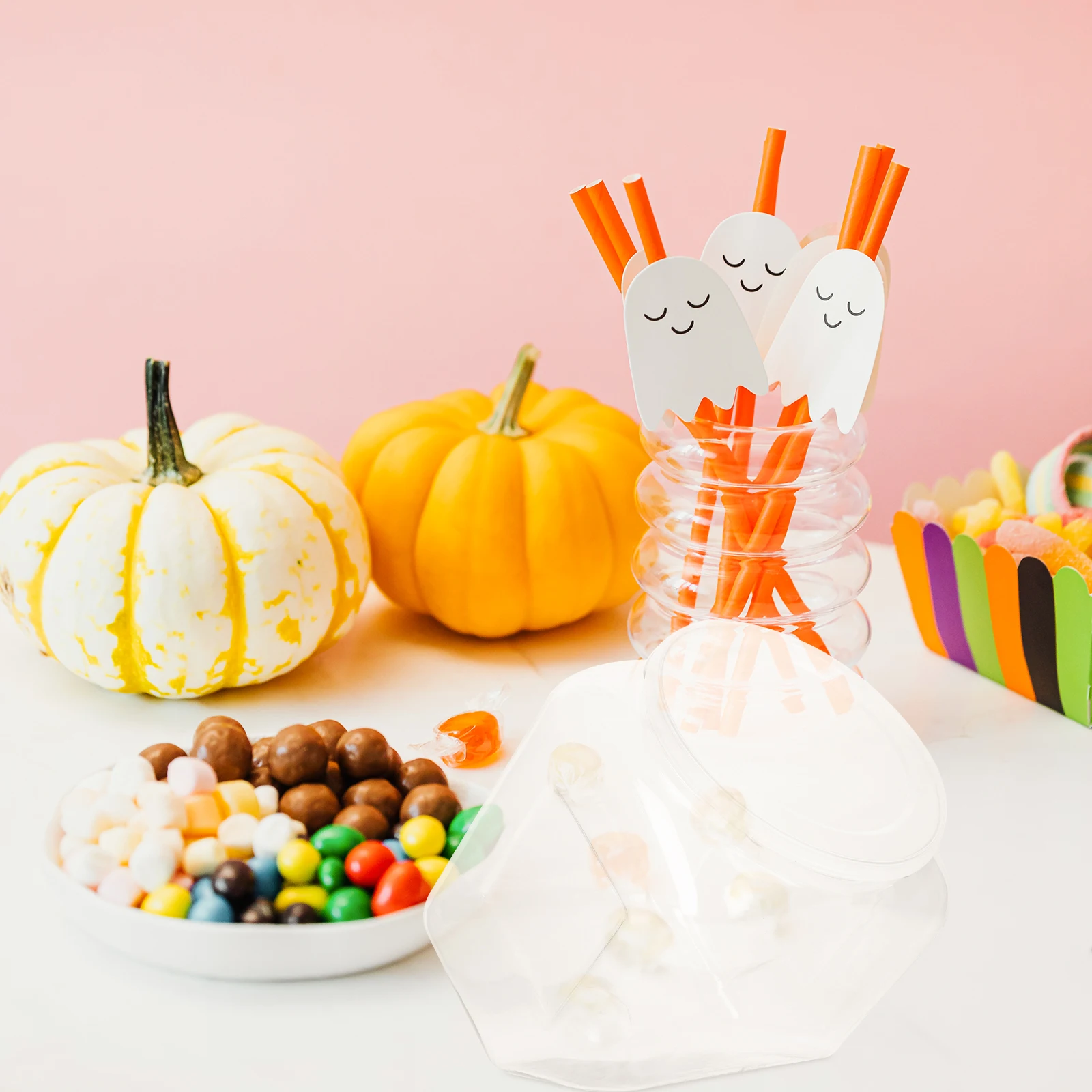 

Transparent Balloon Storage Can For Candies Sundries Organizing Box Lightweight Leakproof Plastic Container With