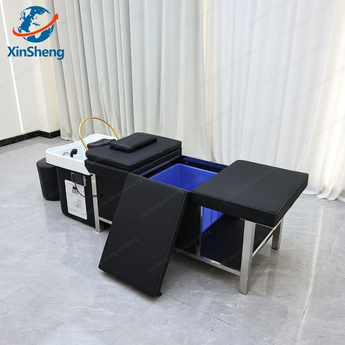 XinSheng Massage Table Massage Bed Shampoo Beds Head SPA Salon Furniture Hair Washing Equipment Beauty Care Bed Sofa Cushion