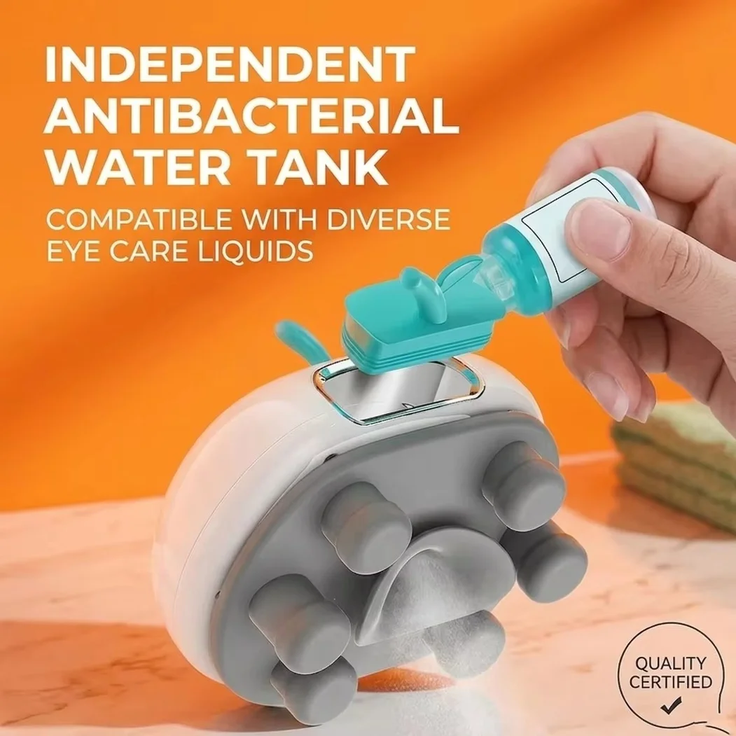 Eye Massager with atomization Mothers Day Birthday Gifts for Mom Women Men for Migraine Relief Dry Eyes Relax Reduce Strain Tool