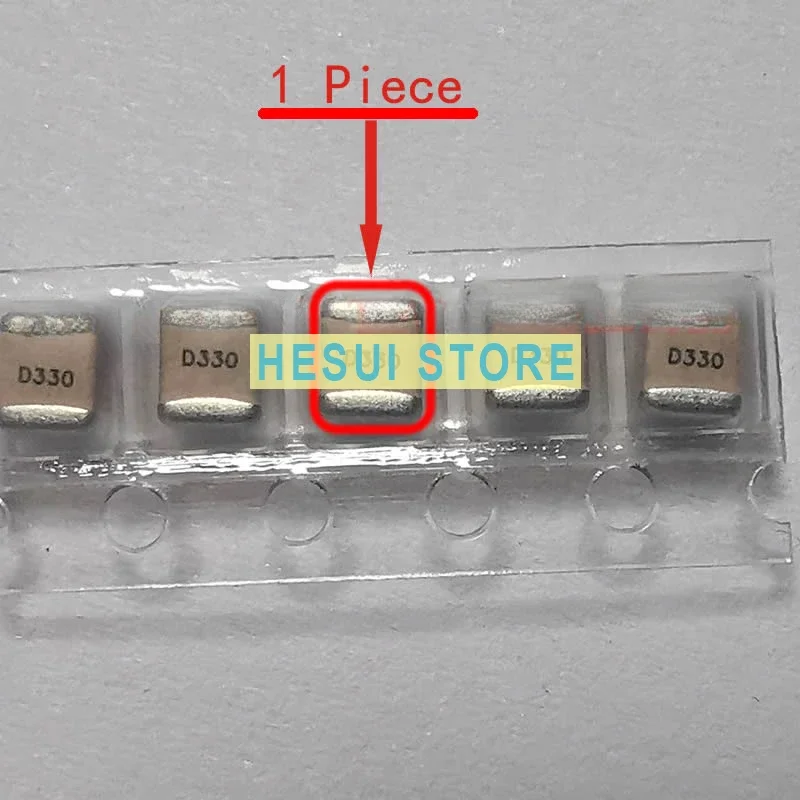 33pF 500V RF Microwave Capacitors Ceramic 1111 Size High Q Low ESR ESL Noise a330J D330 Porcelain P90 Multilayer RF Capacitors