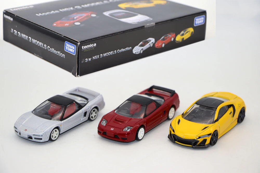 New Tomica 1/64 NSX 3 Cars Model Diecast Alloy Toys For Collection Gift Set