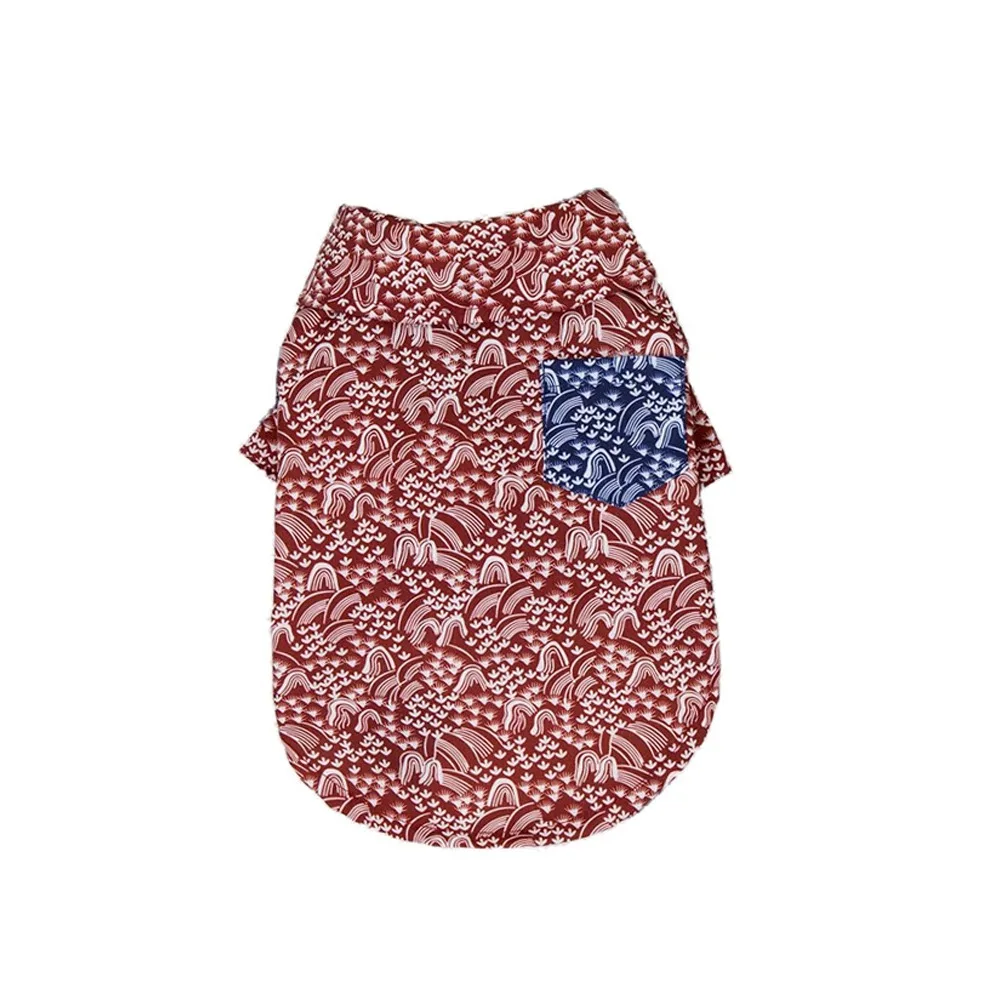 

Creative Cartoon Pet Mountain Shirt Sun Protection Breathable Pet Short Sleeve Comfortable Dog Costume Outdoor Walking