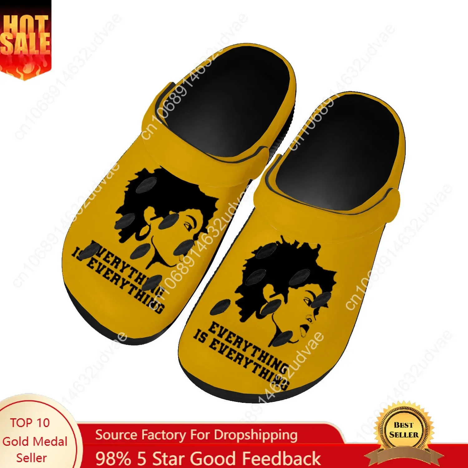 

Lauryn Hill Water Shoes Mens Womens Comfortable Fashion Home Garden Clogs Customizd Sandals Beach Breathable Hole Slippers