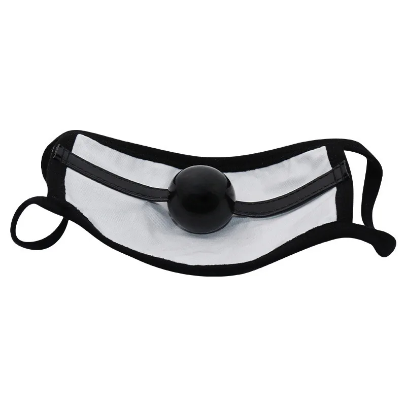 Silicone Penis Mask Sm Mask for Women To Go Out Invisible Wear Removable Mouth Ball Passion Adult Sex Toys