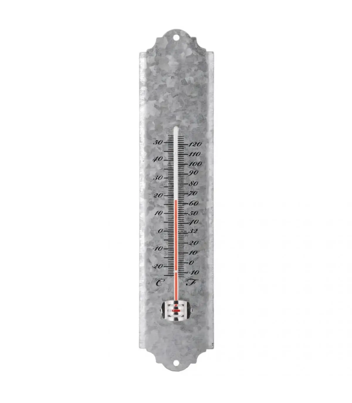 Weather forecast and stations Esschert Design zinc wall thermometer 30 cm OZ10