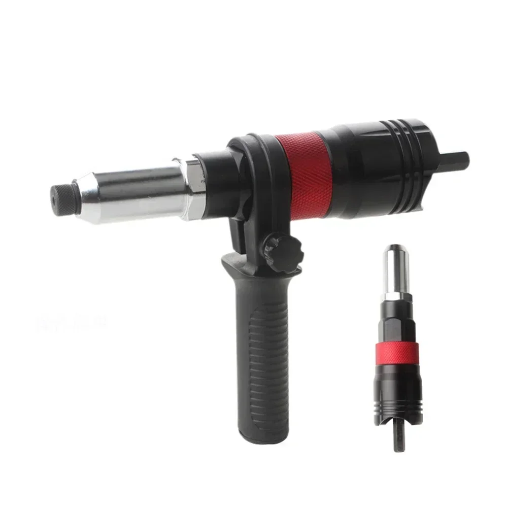 Comfortable Grip Automatic Riveting Tool Cordless Riveting Tool Non-slip Grip Easy Installation Forged Steel Head