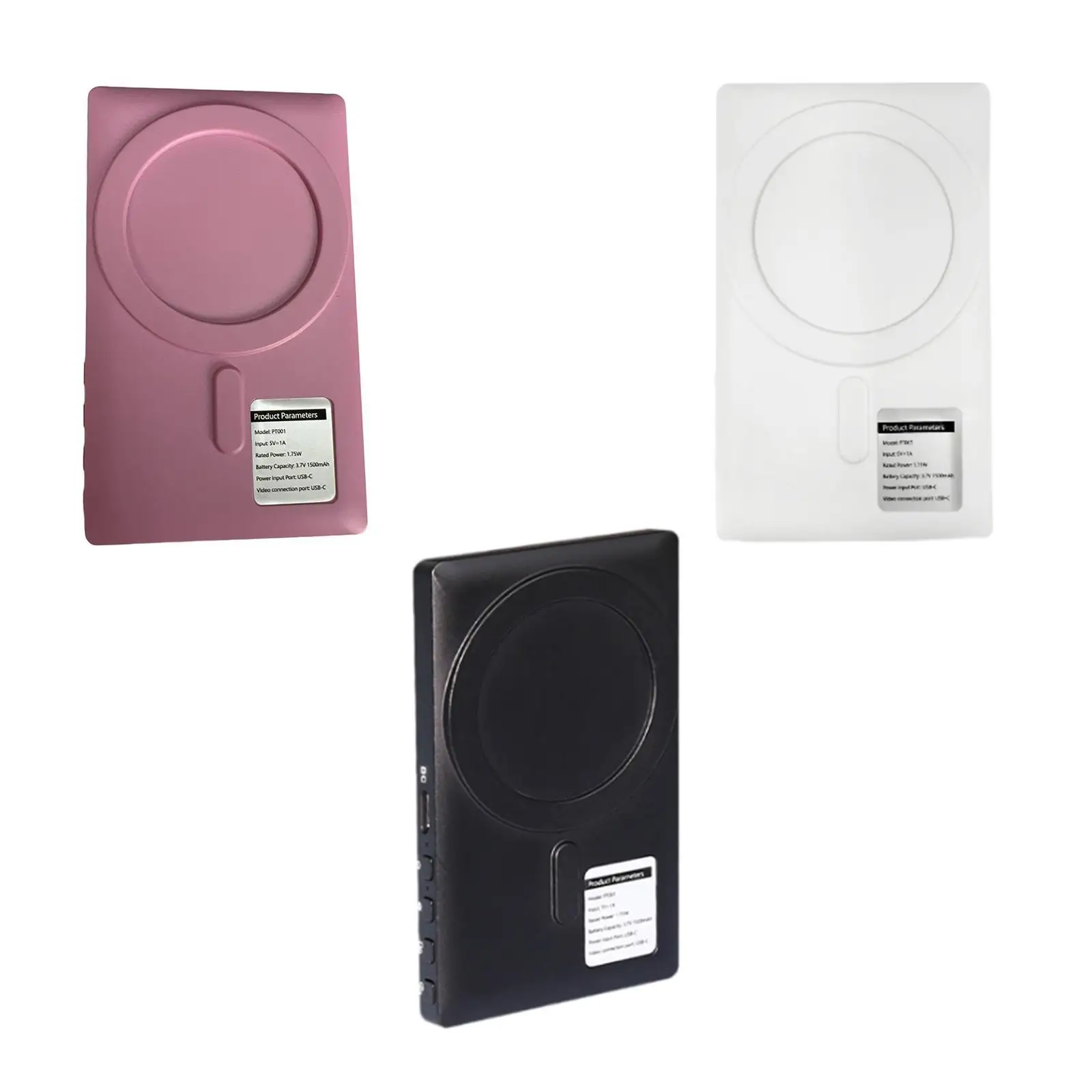 

Vlog Selfie Monitor Screen Includes BT Remote Magnetic Phone Holder Clip Mount for Video Selfie Recording Vlog Rear Camera