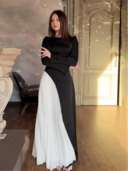 Robe Longue Plissée pour Femme Musulmane, Tenue de Soirée Éducative, Caftan Marocain, Dubaï, Turquie, Jalabiya, Eid Ramadan, 2024