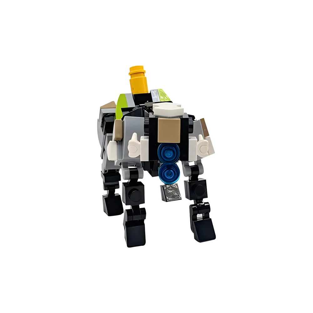 Gobricks MOC MOC آفاق صفر الفجر الطوب نموذج سترايدر برودهيد شاحن الوحش الميكانيكية الوحش اللبنات لعبة هدية