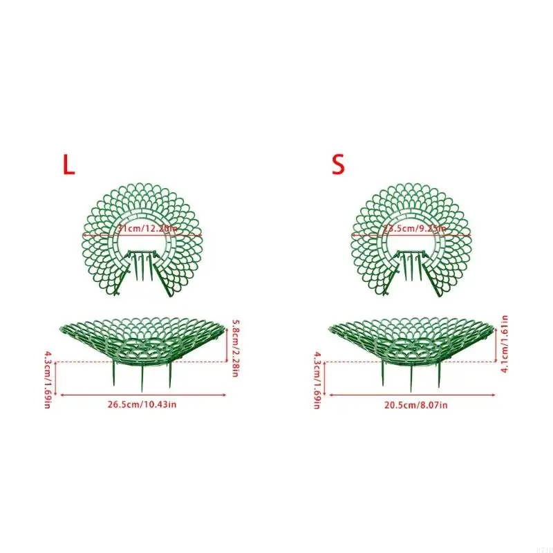 Vertical Tiered Strawberry Planter Fit for Balcony Gardening Space Saving Design 37JD