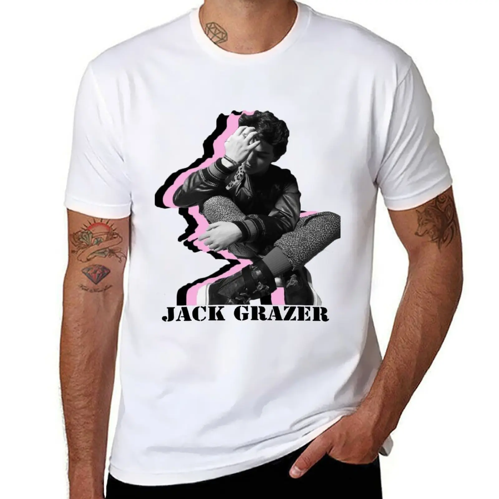 

Jack Dylan Grazer T-Shirt Casual Basic Short Sleeve T-Shirt
