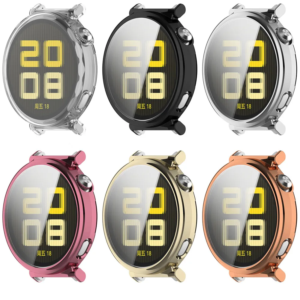 화웨이 워치용 보호대 케이스, 소프트 TPU 보호 쉘 커버, 범퍼 시계 액세서리, GT5 프로, 42mm
