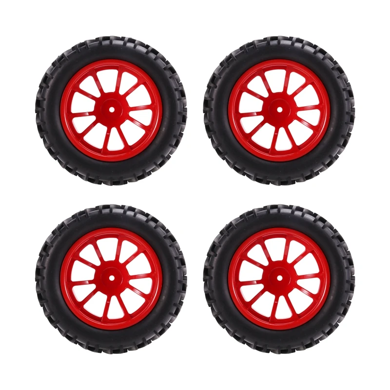 128MM 1/10 RC Monster-Truck Buggy-Tire Tyre Wheel Foam Inserts 12Mm Hex For Traxxas/Arrm /Redcat/HSP/HPI/Tamiya/Kyosho