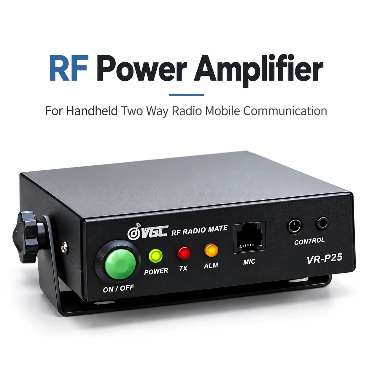 AOLIVIYA VR P25 25W 30W RF Power Amplifier For Handheld Two Way Radio Walkie Talkie VHF UHF Ham Radio Signal Booster For Car