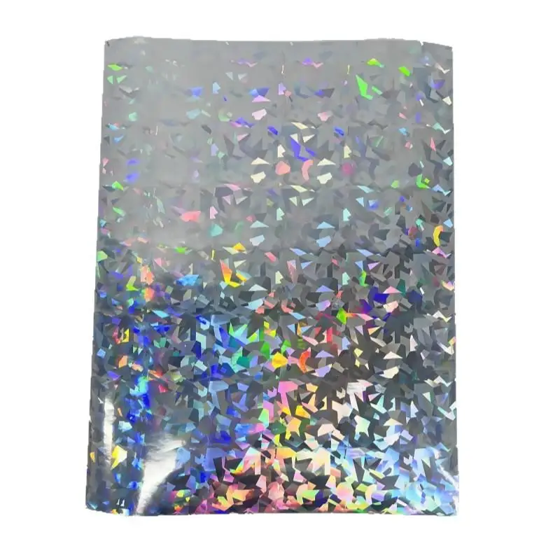 5 قطعة ورق لاصق ثلاثي الأبعاد من الفينيل الشفاف ذاتي اللصق مقاوم للماء طبقة تصفيح باردة شفافة للحرف اليدوية #6