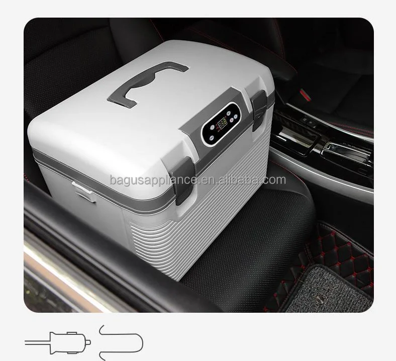 Best Price 19L Portable Thermoelectric Fridge Mini Car Fridge Car Cooler Electric Coolers For Vehicles AC/DC