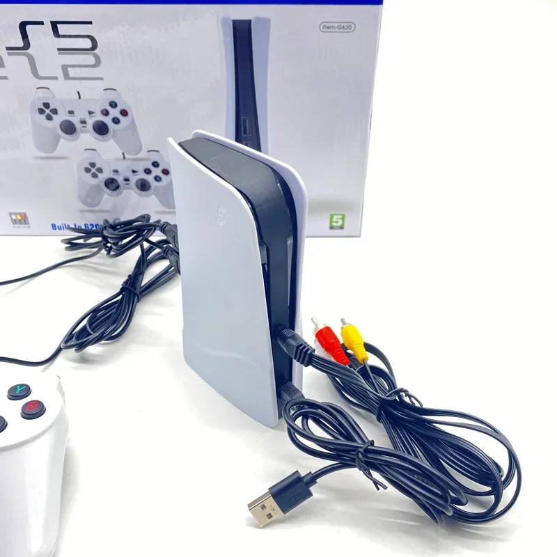 GS5 G620 TV Game Console 8 Bit Retro Consola Video game Built-In 620 Classic Games Station USB Wired Handheld Gamepad AV Output