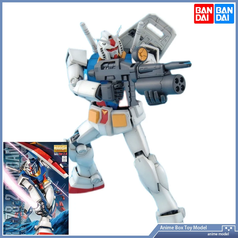 

[In Stock] Bandai MG 1/100 RX78-2 2.0 GUNDAM Action Assembly Model