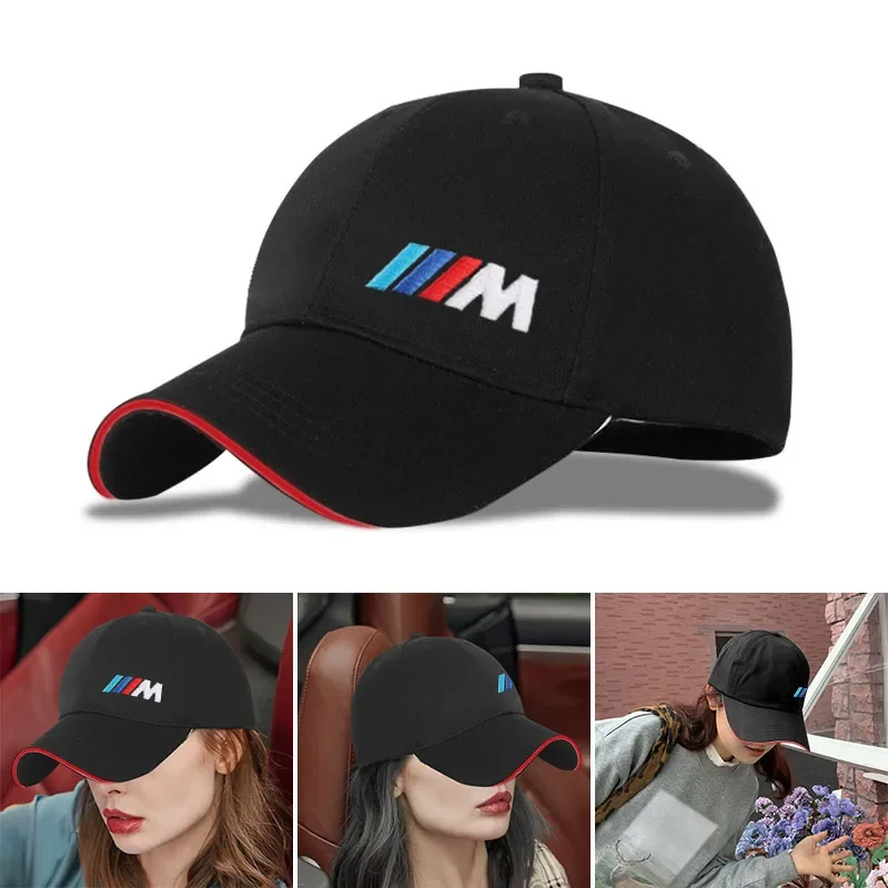 Car Snap Back Cap Female Male Visors Sun Unisex Adjustable Hat For BMW X1 X2 X3 X4 X5 X6 X7 G20 G30 6GT E46 E90 E60 F10 E39