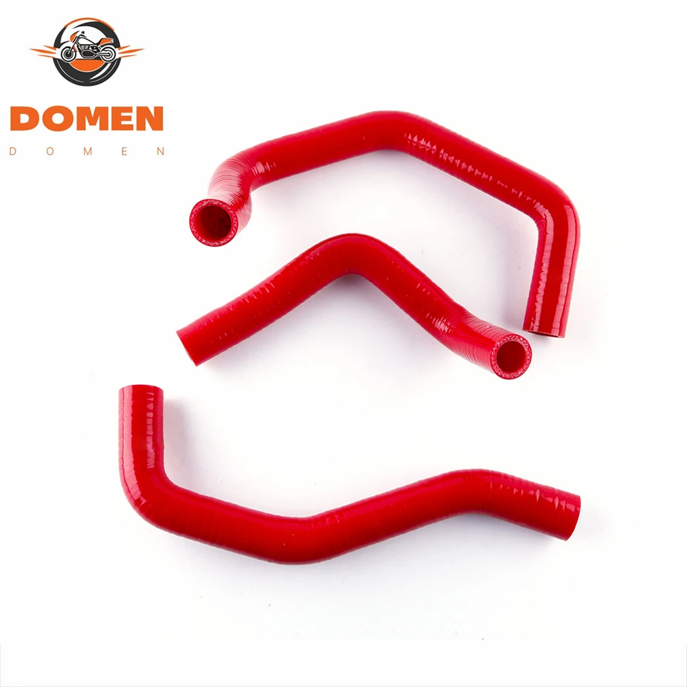 Fits For Kawasaki Ninja ZX6R ZX636C 2003 2004  Silicone Radiator Coolant Hoses Kit view 3