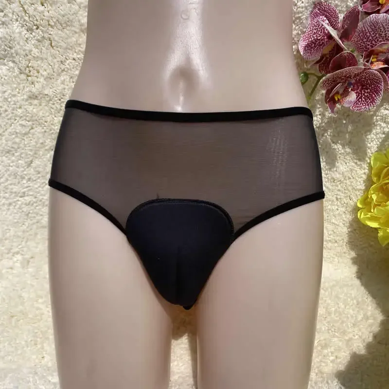 Open Butt Camel Toe Control Panty Gaff Tucking Panties Sheer Sissy Lingerie Crossdresser Transgender Shemale Drag Queen Briefs
