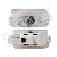 For Toyota Camry XV40 XV50 XV70 40 50 70 2006-2022 2023 2024 2Pcs LED Car Welcome Door Light Bulbs Ghost Shadow Lamp Accessories