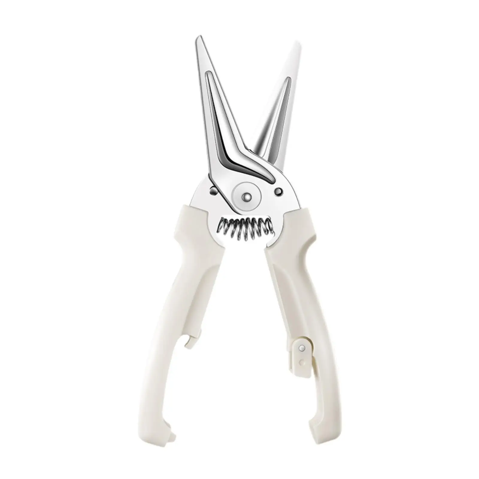 

Kitchen Shear Poultry Shear Multiuse Stainless Steel Safe Lock Meat Scissors Fish Bone Scissors for Poultry Turkey Meat Cutting