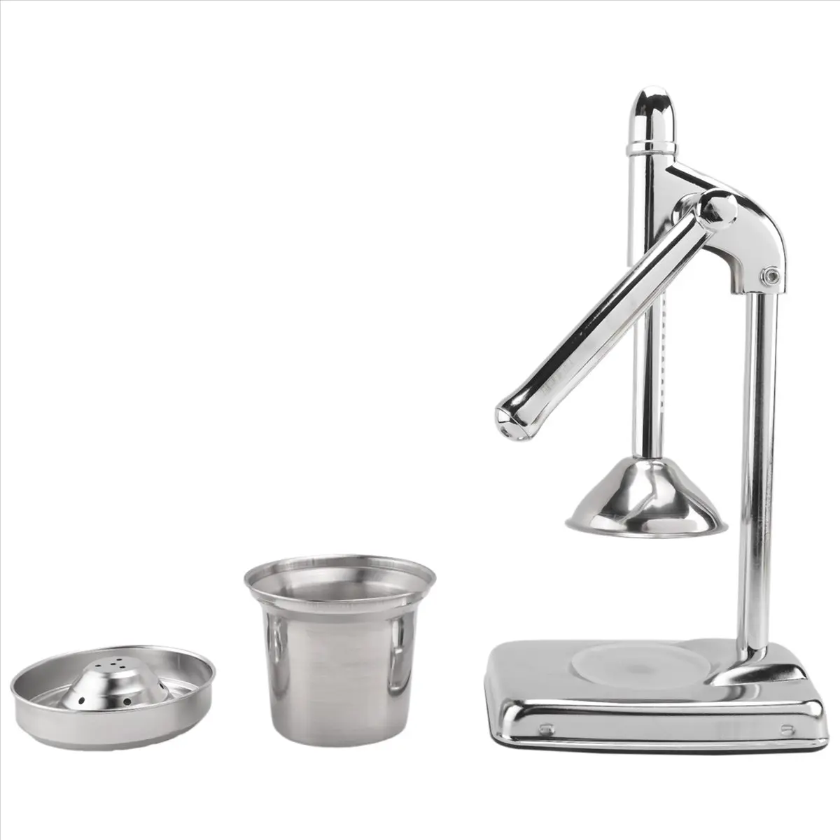 Budget-Friendly Manual Press Stainless Steel Fruit Juicer Handheld Vegetable Fruit Orange Juice Maker Blender Juice Making Cup K