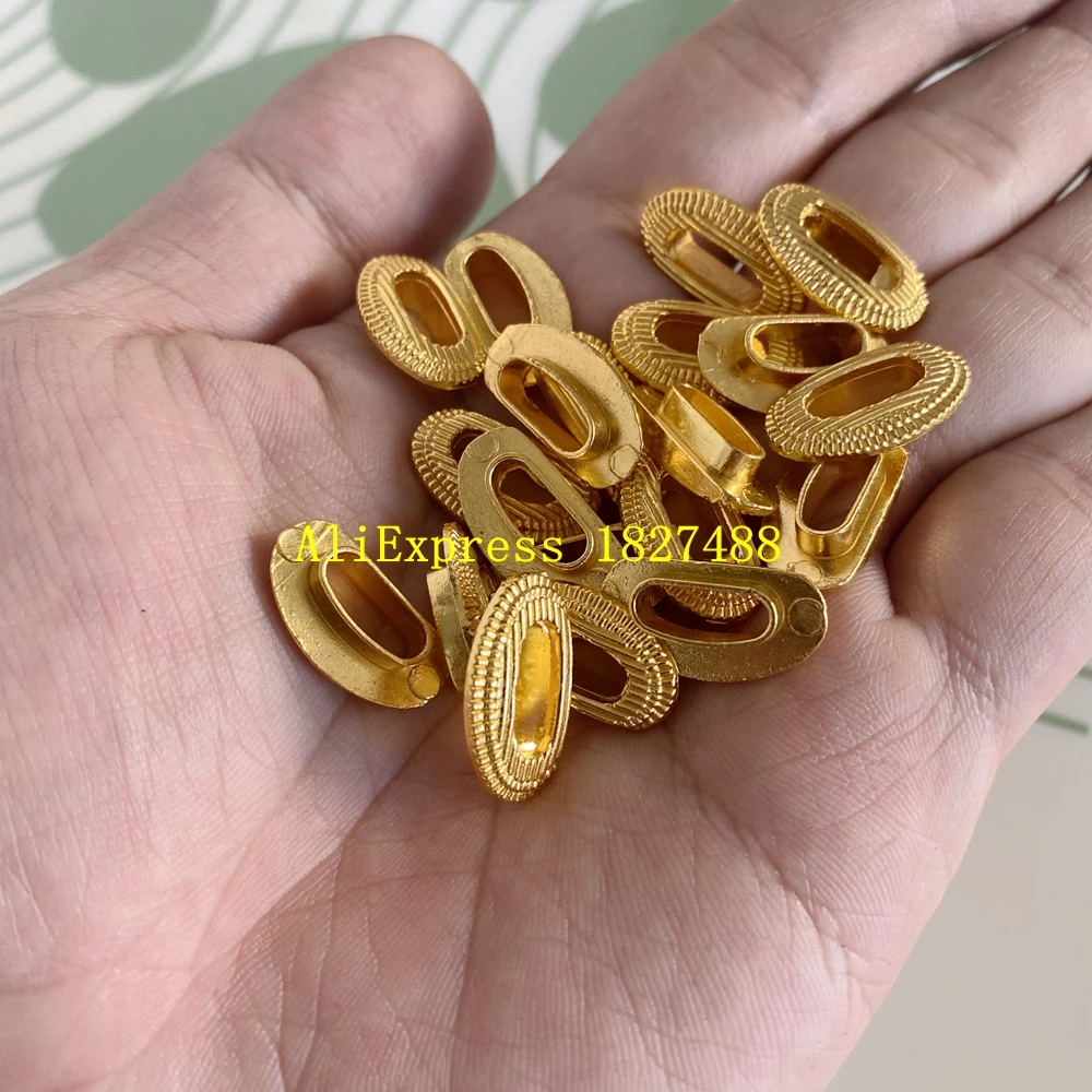 10 Pairs Shitodome for Japanese Katana/Wakizashi/Tanto Sword Saya/Sheath/Scabbard Attaching Sageo Assemble Fittings