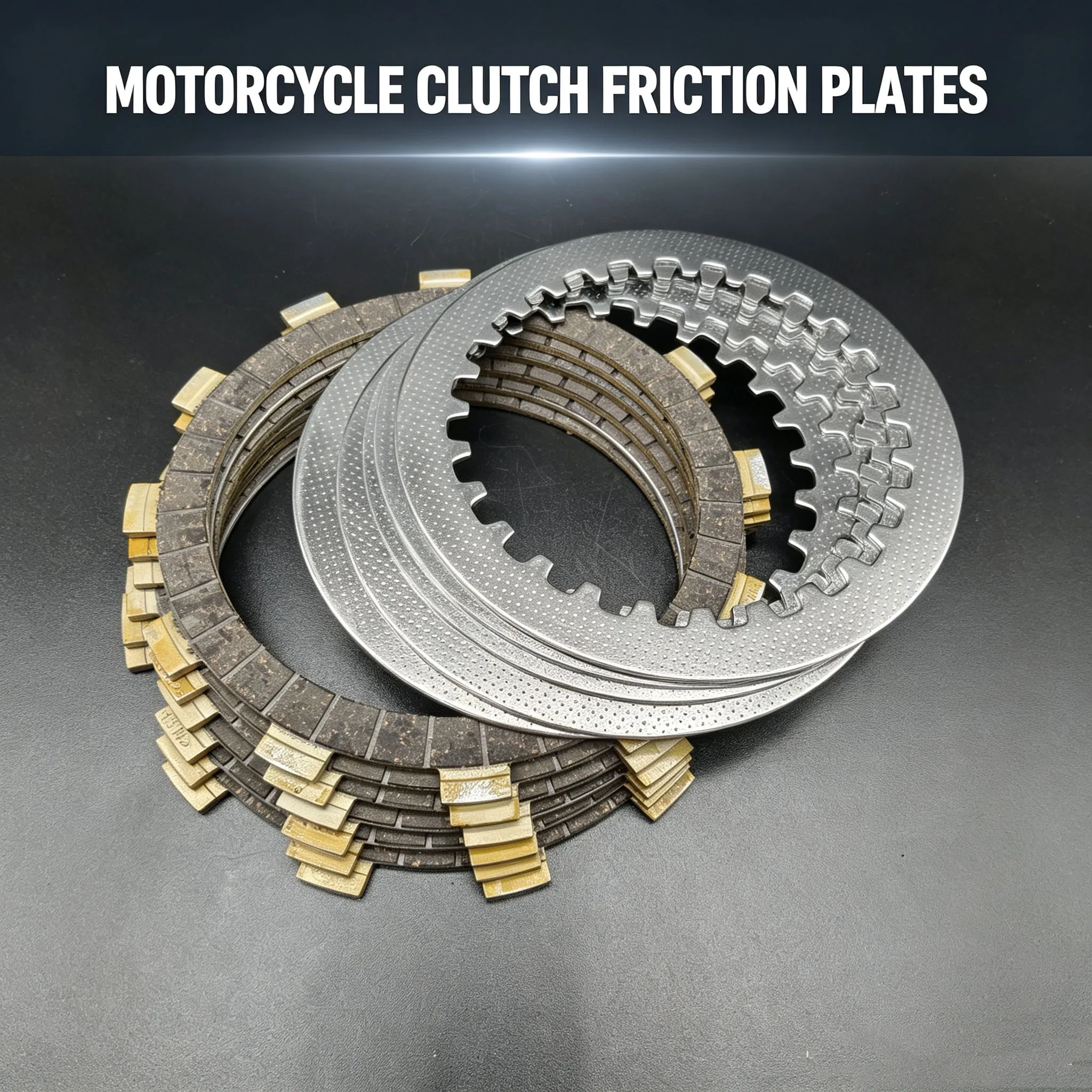 Clutch Friction Plates Discs Fits Yamaha SR250G SR250 1980 SR250H SR250 1981 SR250TH SR250 1981
