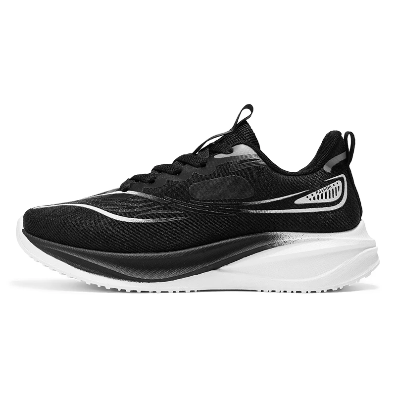 Men's Breathable Mesh Running Shoes, Lightweight, Soft Sole, Lace-up, For Outdoor Sports And Tennis_voghion.com