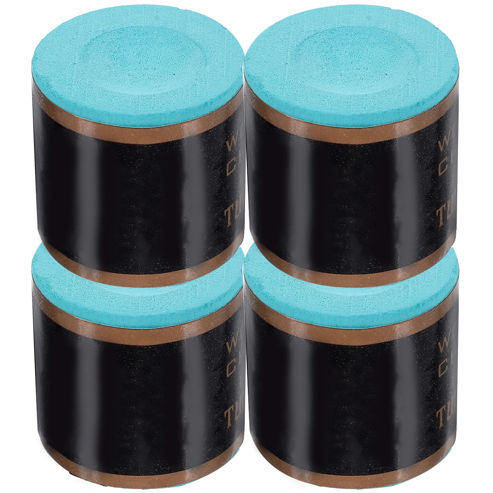 

4pcs Cue Chalk A Grade Powdered Hand Pool Pole Chalk Green Set Wear Resistant Portable Stick Accessories