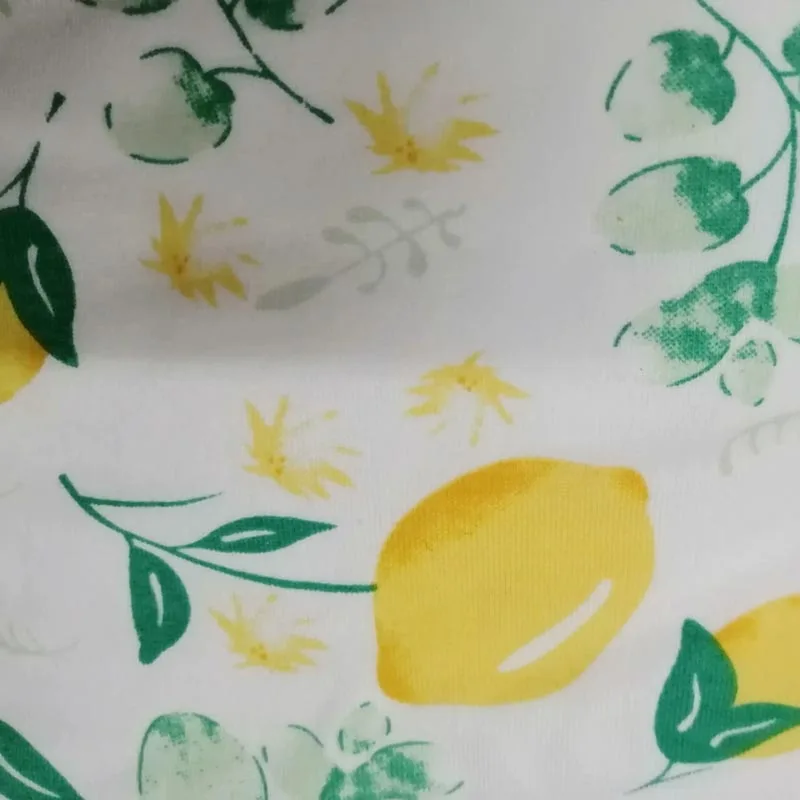 ABDL Adult Lemon Pattern Trainning Pants/Adult Baby Brief With Padding Inside/Adult Trainning Pants/Washable Cloth Diaper