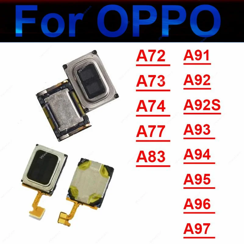 

Earphone For OPPO A72 A74 A77 A91 A92 A93 A94 4G 2017 2018 A72 A73 A74 A92S A95 A96 A97 5G 2020 Earpiece Speaker Receive Parts