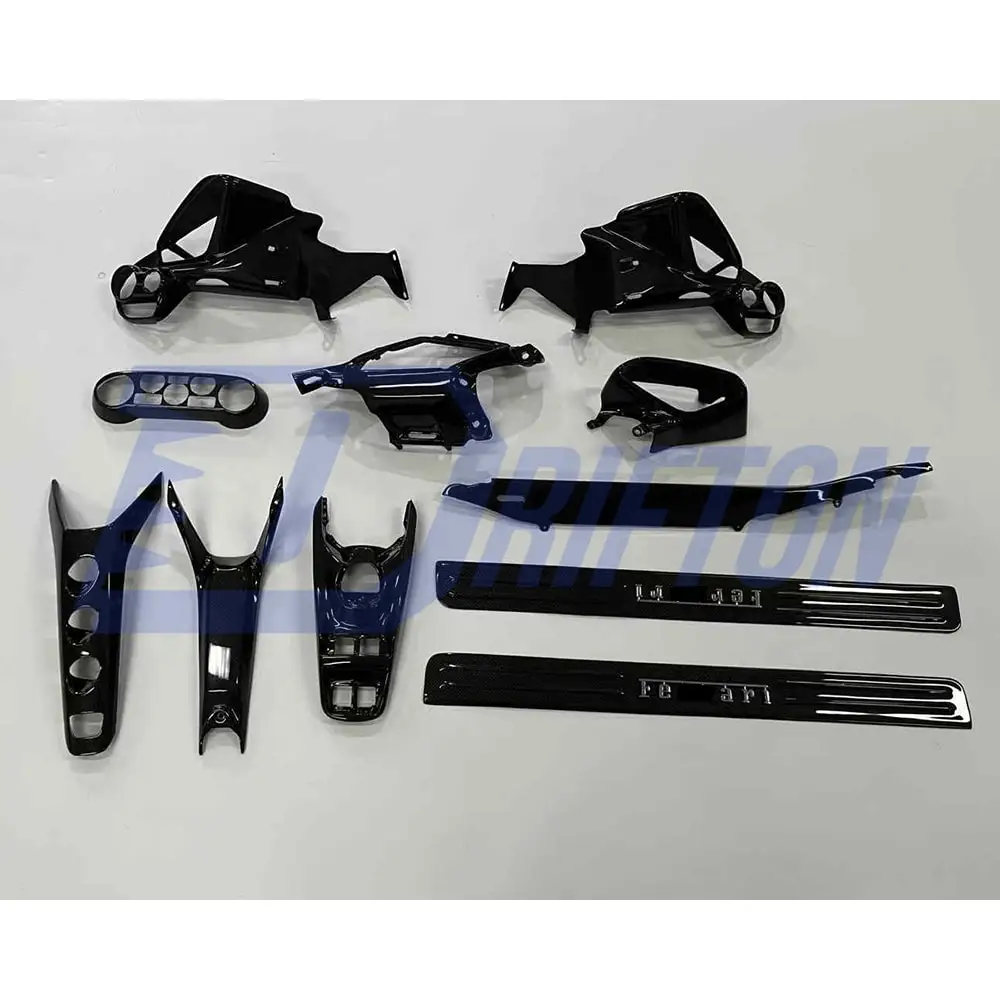 488 Dry Carbon Fiber Interior Kits Set for Ferrarir 488 GTB Spider Interiors Parts