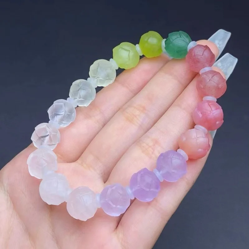 

Natural Multi-Gem Bracelet Agate
