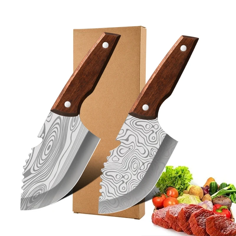 Small Kitchen Knife Kitchen Butcher Knife Barbecue Knife multi-purpose Butcher knife Steak knife Fruit knife forged knife