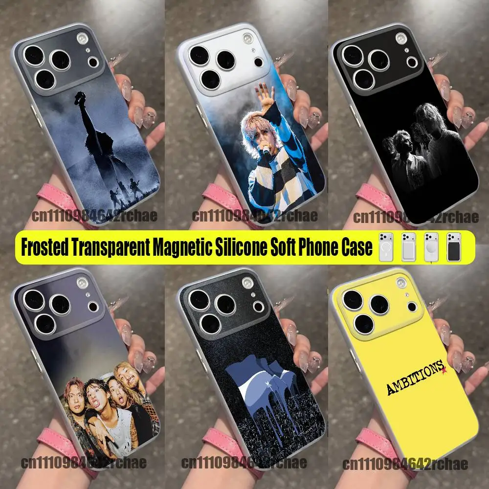 For ONE OK ROCK Detox Ambitions Phone Case For iPhone 15 12 11 14 18 13 16 17 Pro Max Plus Mini For Magsafe Magnetic Clear