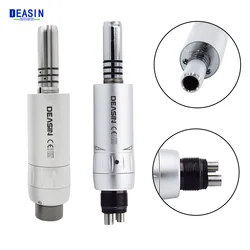Dental 2/4 Holes Low Speed Inner Water Spray Universal E type Air Motor Handpiece For Contra Angle Straight Handpiece