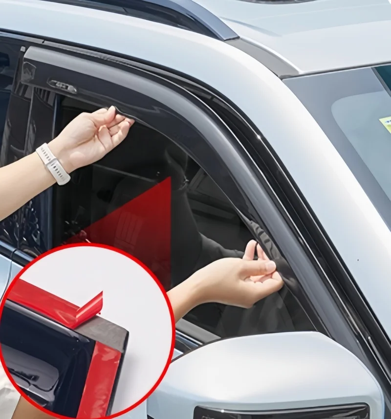 Auto Car Window Sunshade Fit for BYD Leopard 3 Titanium 3 Modified Auto Widening and Thickening Rain Shield Car Upgrade Parts