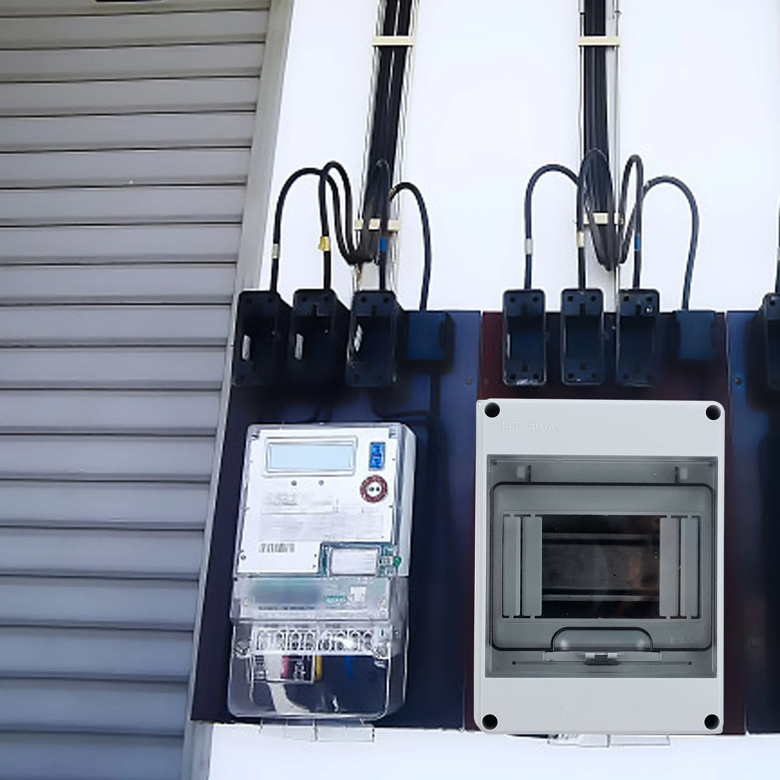 Boîte de Protection de Distribution, boîtier de jonction électronique, couvercle de prise électrique extérieure