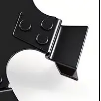 245mm Manganese Steel Trenching Wheel 6 Blade Digger Attachment For Lawn Mower Garden Soil Edging Cutter Tool Black