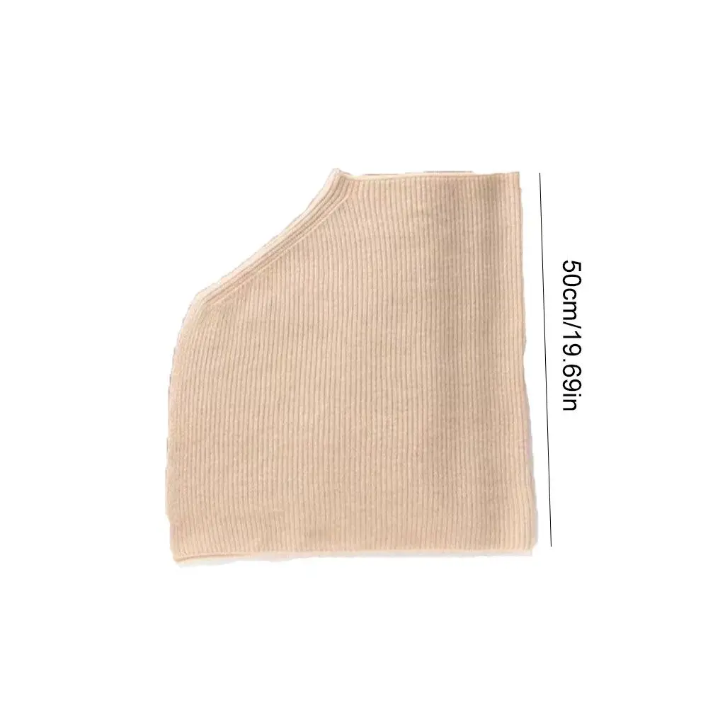 Eleganter Pullover-Strickschal, warmer, dicker Damen-Umhang im koreanischen Stil, Damen-Winterschal – Detail 1