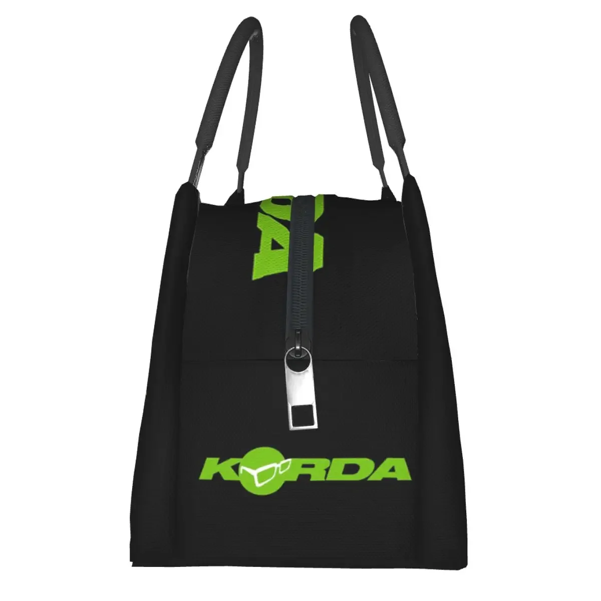 Korda Fishing Logo Lunch Bags Insulated Bento Box Resuable Lunch Tote Picnic Bags Cooler Thermal Bag for Woman Kids Travel