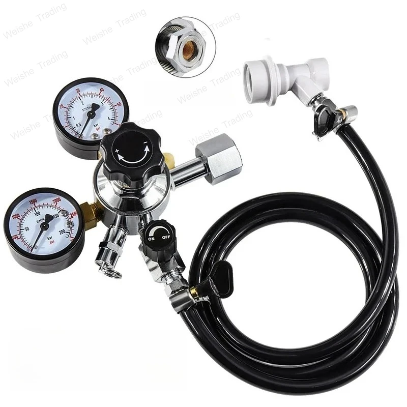 Home Brew Beer Gas Line Assembly, 5/16
