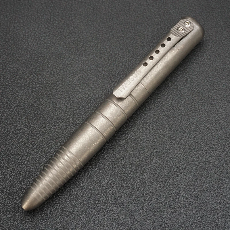 

Titanium Alloy Multifunctional Ballpoint Pen EDC Heavy-Duty Portable Pen Outdoor Portable Business Signature Pen