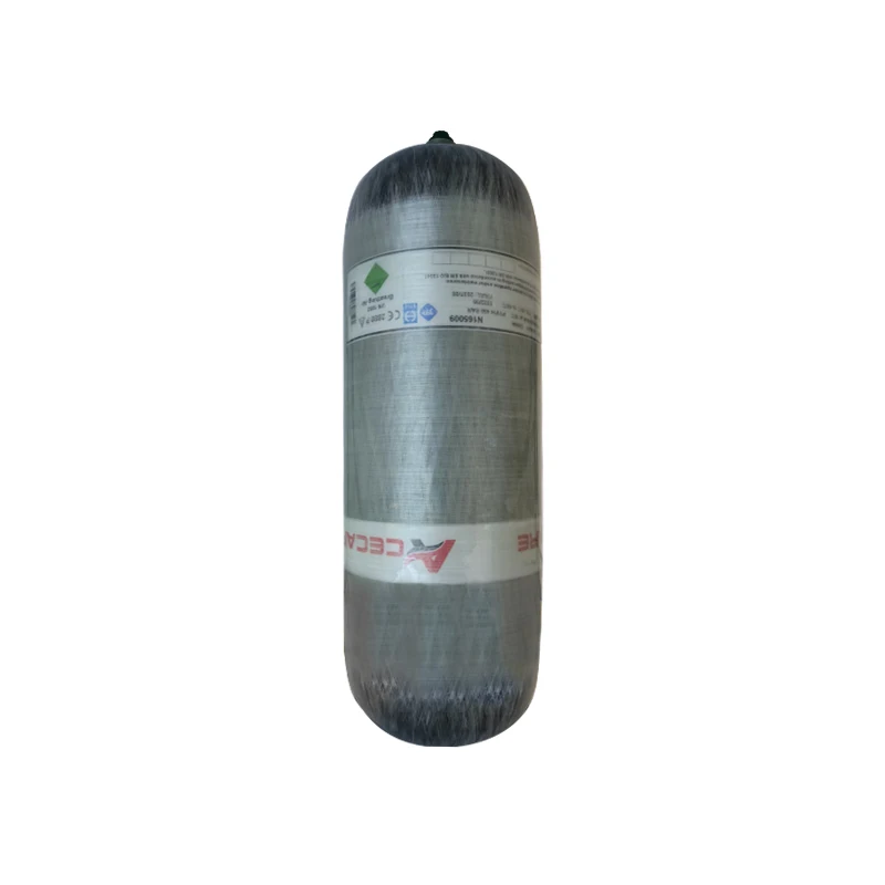 ACECARE-Fibre de carbone haute pression pour la plongée sous-marine, 12L, intervalles CE ravi Bar 4500Psi, nouvelle poignée de sangle