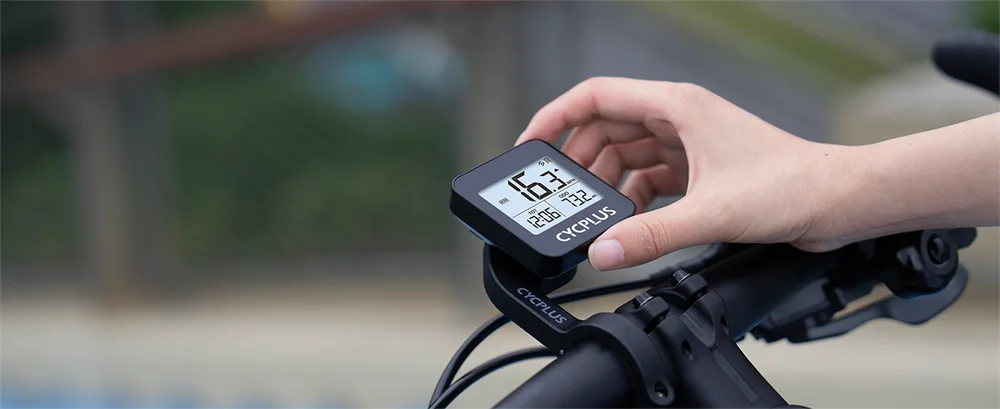 Ordinateur Vélo GPS CYCPLUS G1 - Sans Fil, étanche IPX6